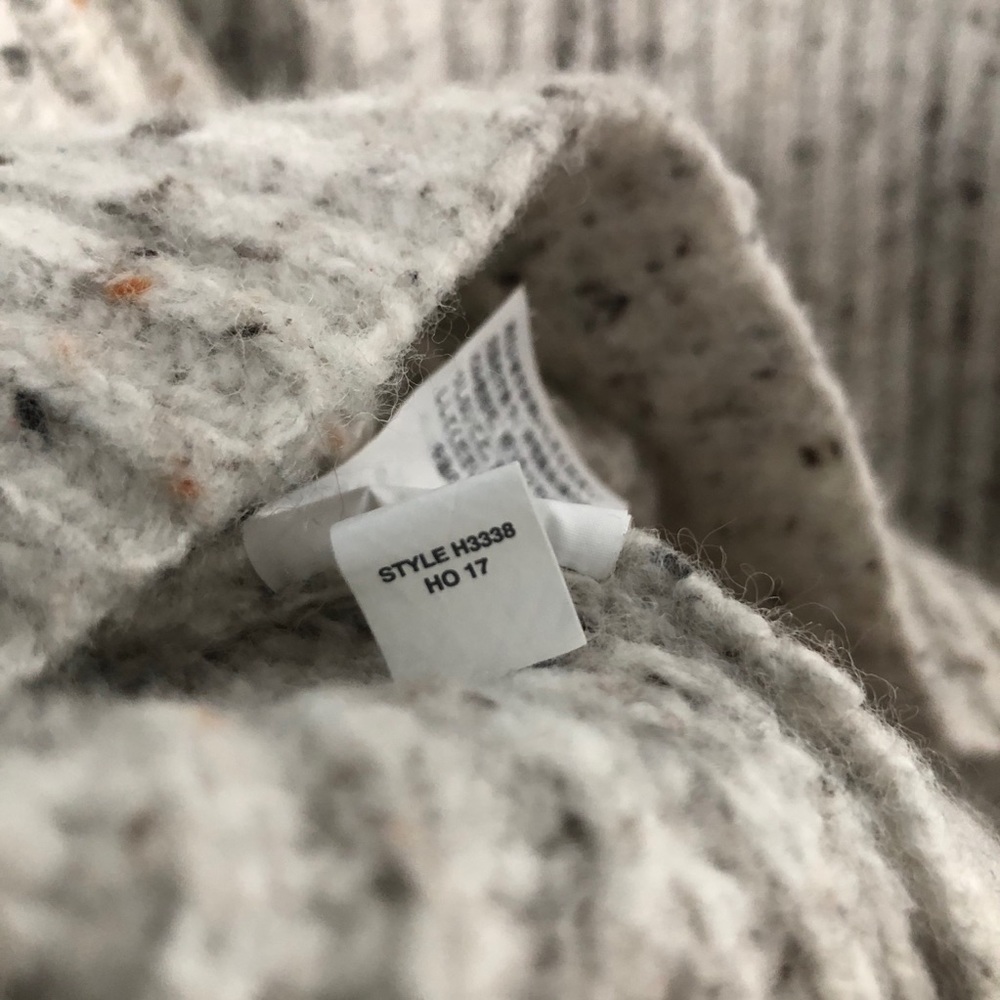Madewell Donegal Northfield Mockneck Sweater Small - Picture 7 of 7